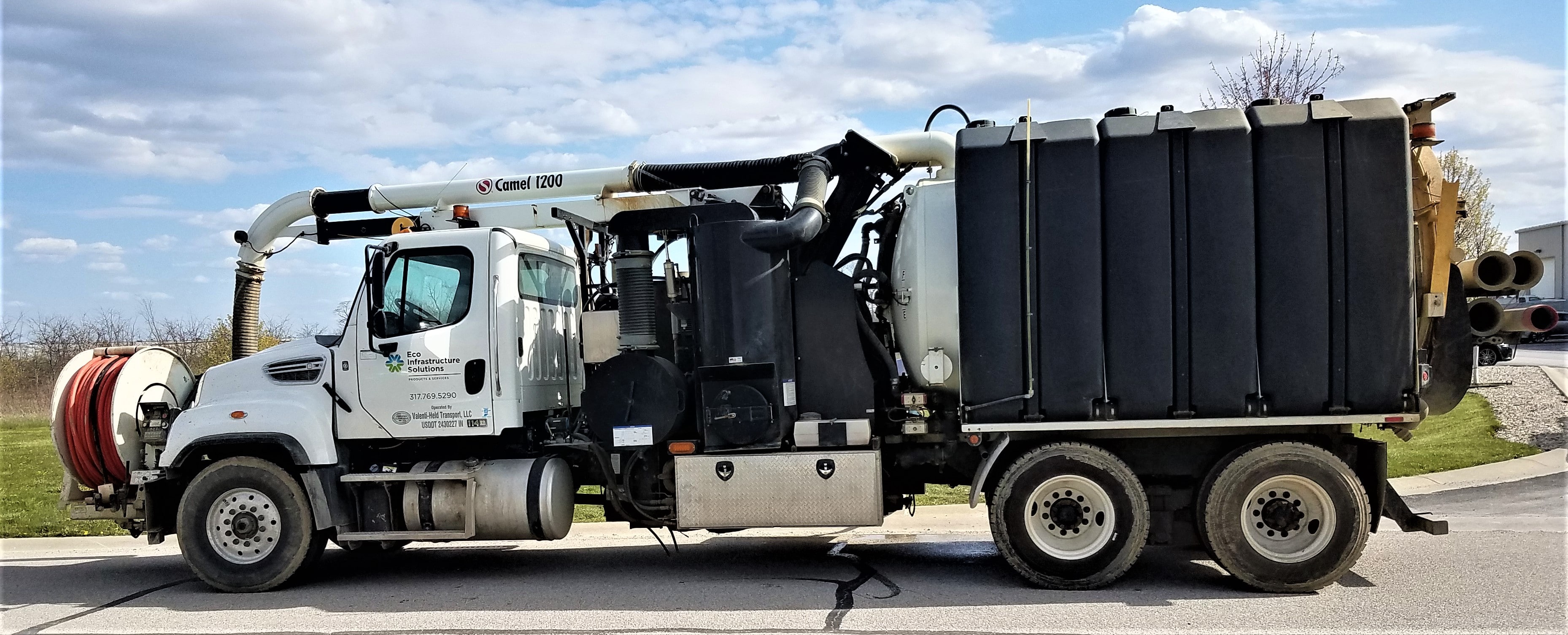 Used 2016 Freightliner Camel 1200 Combination Sewer Cleaner Stock# 606 For Sale