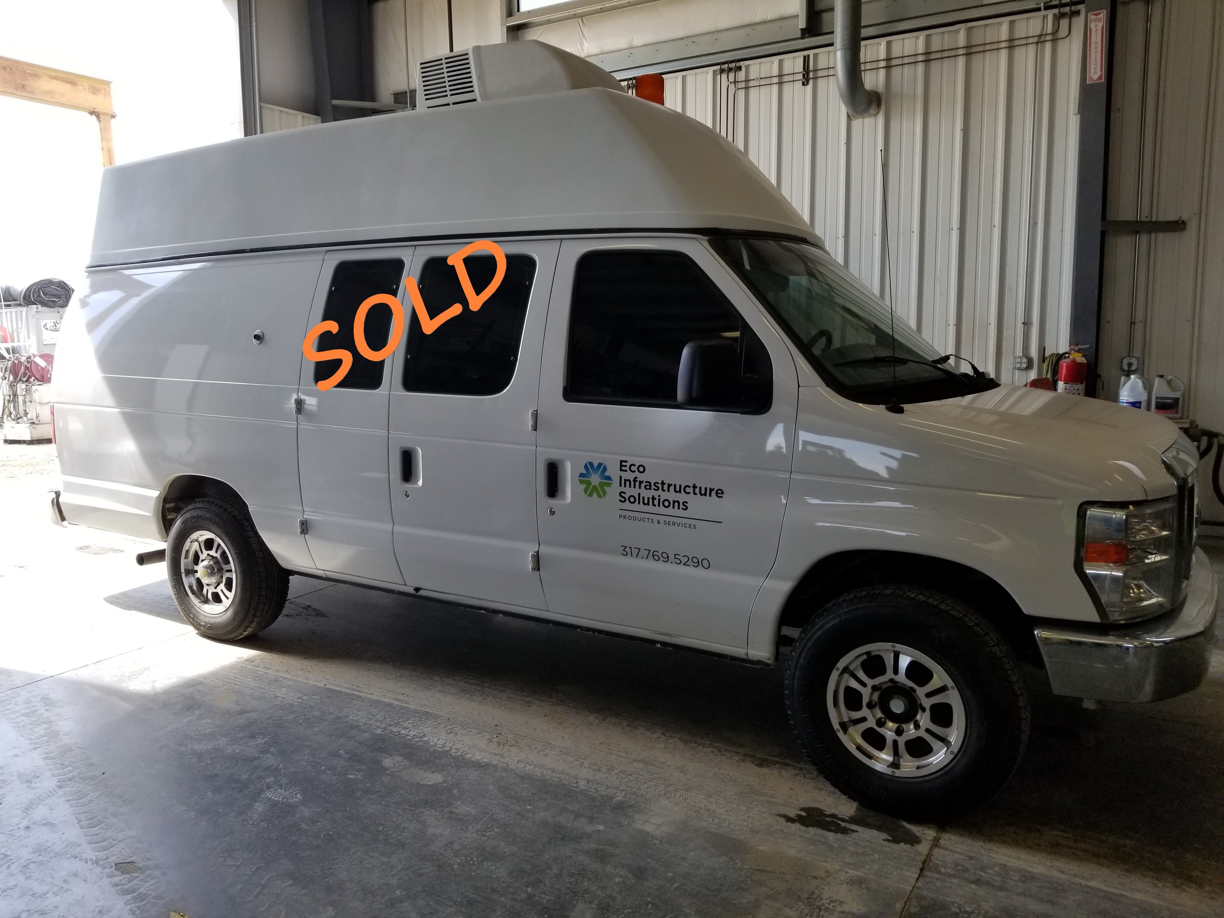 Sold 2008 Ford E-350 Van Chassie for Rental